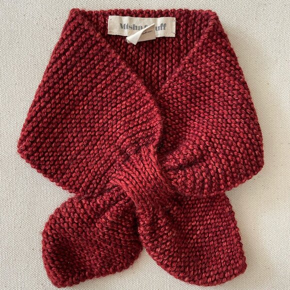 Misha And Puff Other - Misha & Puff Sledding Scarf - Brick